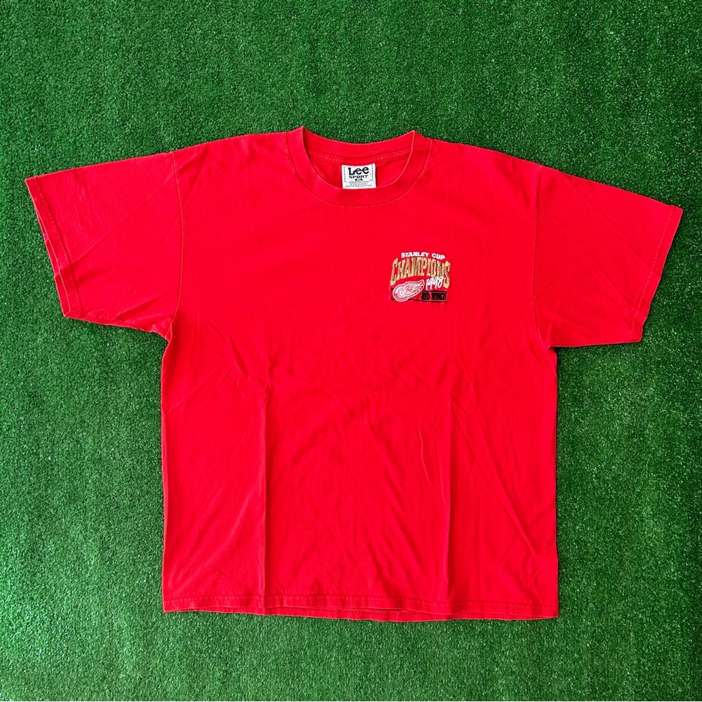Vintage 1998 Red Wings Championship Tee Shirt